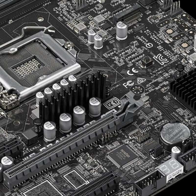 Совместимый рабочий станция Intel ASUS WS C246M Pro материнская плата поддерживает основную плату