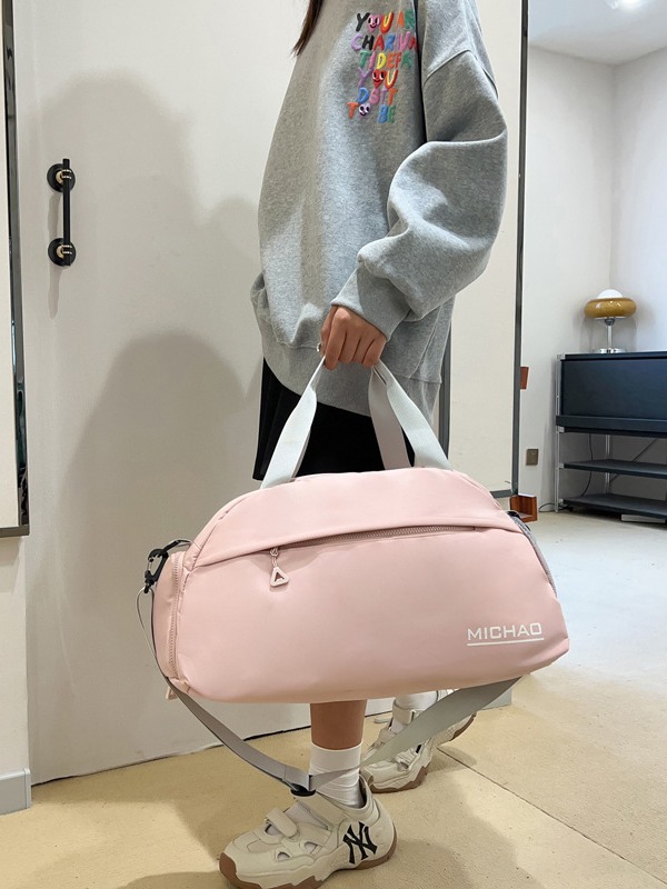 Bolsa de viaje portátil de moda de gran capacidad bolsa de deporte bolsa de almacenamiento de equipaje de corta distancia ligera bolsa de viaje