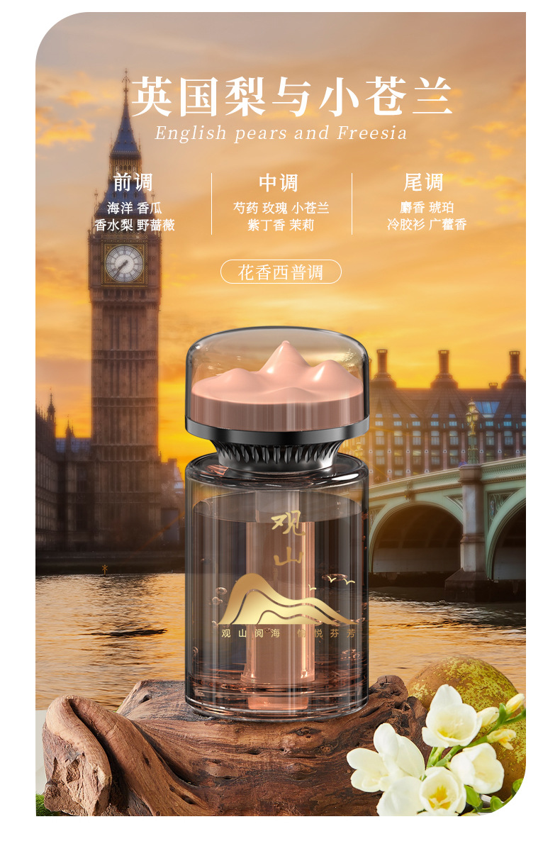 Guanshan Car Aromatherapy Advanced Sense Car Perfume Car Products Lasting Fragrance Without Fire Fragrance Jewelry Ornaments