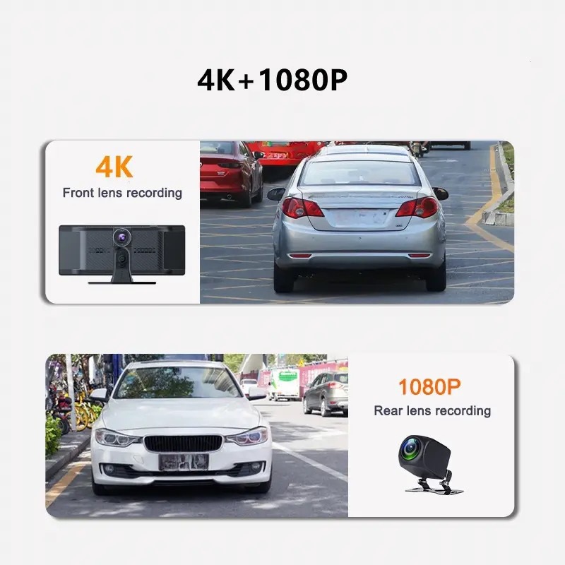 Cross-Border Driving Recorder Carplay Center Console 10.26inch Wireless Bluetooth Smart Screen Car Recorder