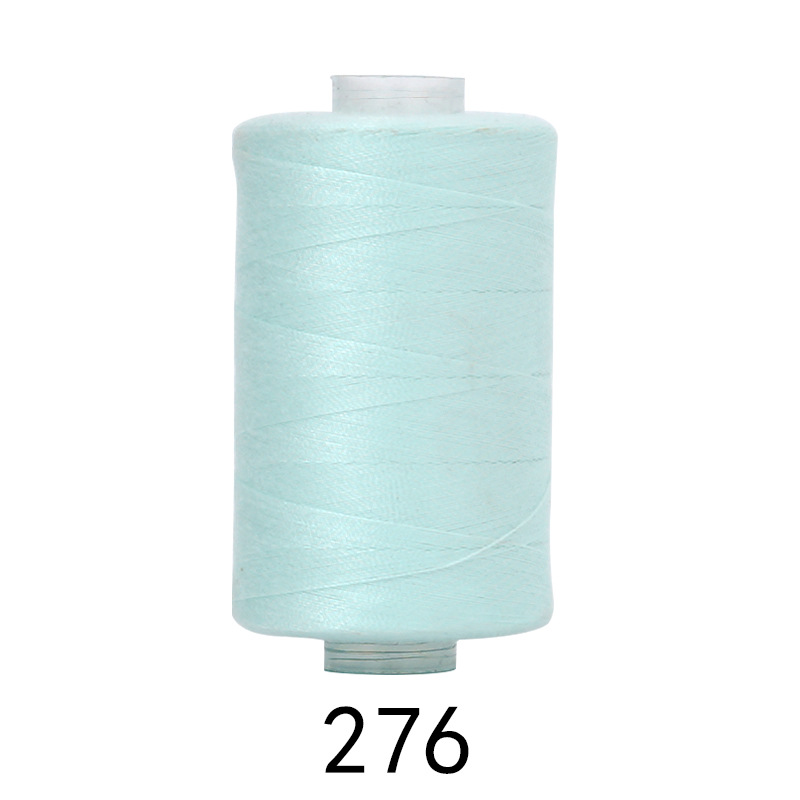 1000 yardas de hilo de poliéster de alta velocidad combinación de colores hogar hilo de coser mano hilo pequeño hilo fino dos hilos 402 hilo de coser