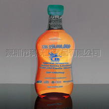 亚克力瓶子模型树脂仿真酒瓶摆件仿真饮料瓶制品仿真啤酒瓶摆件