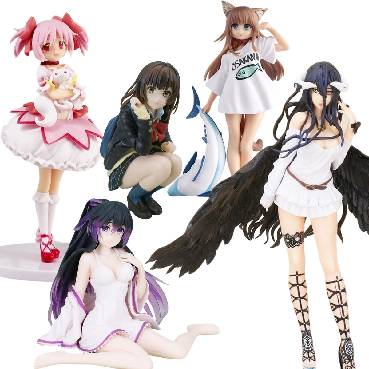 二次元动漫系列美少女穹妹雷姆伊雷娜桌面装饰手办模型摆件阿尼亚