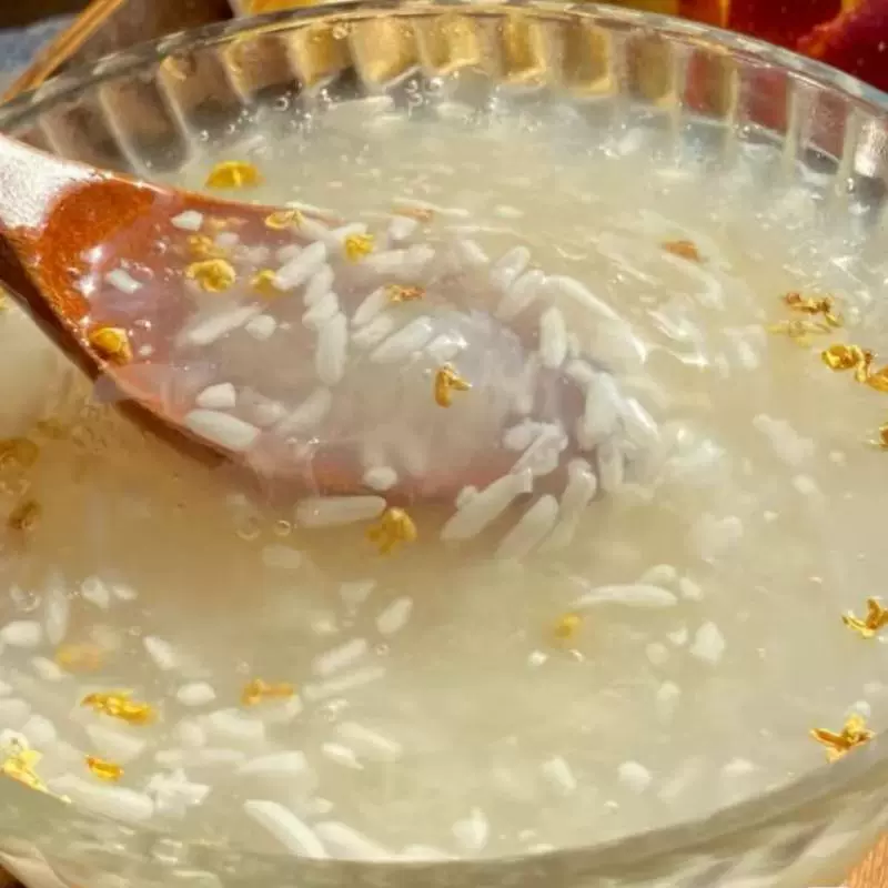 米酒桂花原味醪糟糯米甜酒酿纯手工自然发酵月子酒无添加醪糟汁