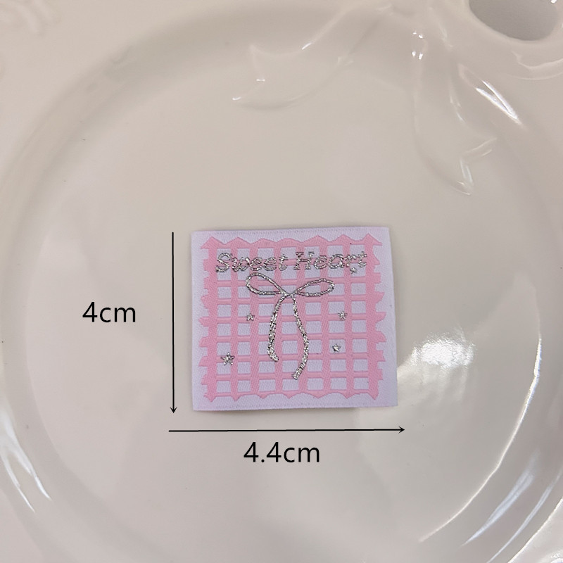 韩系卡通可爱手工布标diy手作包包袜子帽子围巾手套布艺商标标签|undefined