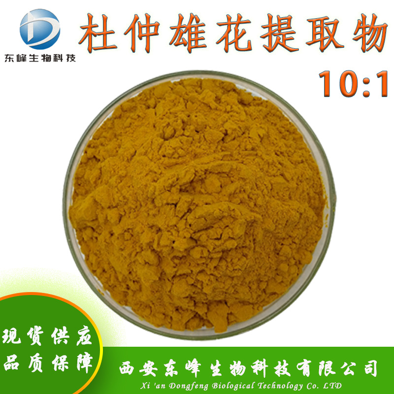 10:1杜仲雄花提取物 杜仲雄花粉食品原料现货供应杜仲雄花提取物