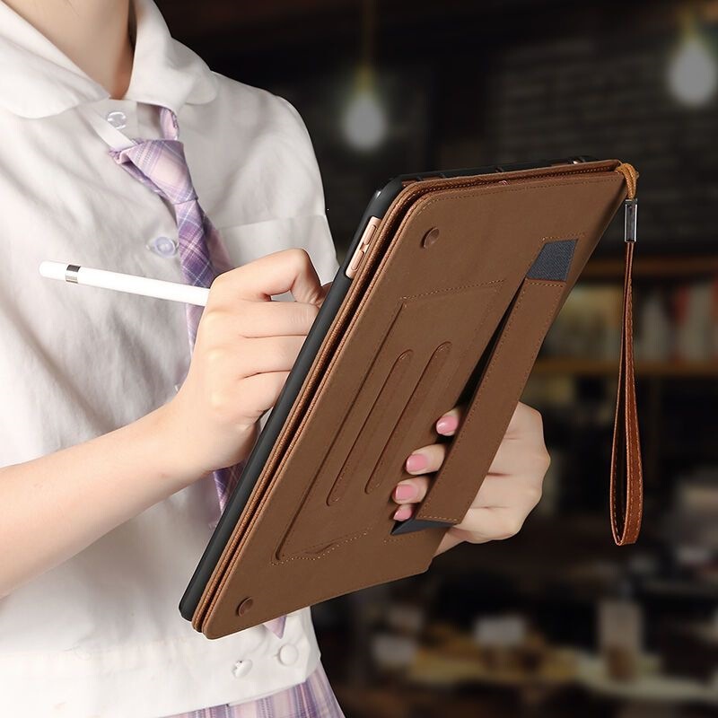 Suitable for Apple iPad Tablet Protective Case 10.2inch Air42 Leather Case 9.7 Mini 5 Case 10.9 with Pen Slot Pro Suitable for Apple iPad Tablet Protective Case 10.2inch Air42 Leather Case 9.7 Mini 5 Case 10.9 with Pen Slot Pro