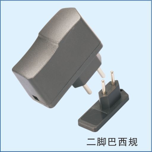 厂家供应388巴西规电源外壳/12W巴西规充电器外壳/5V2A适配器外壳
