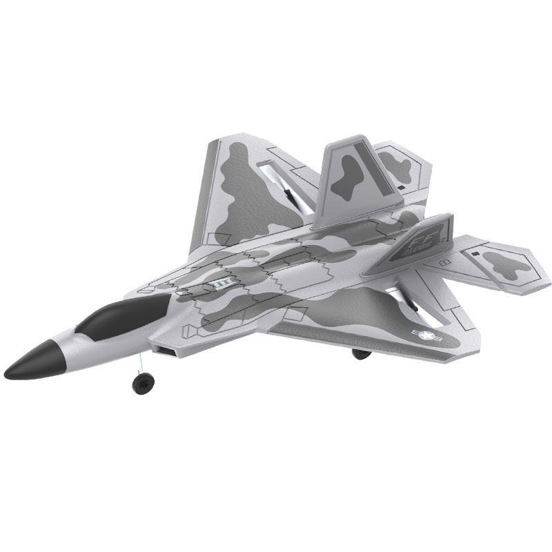 Transfronterizo BM22 cuatro canales aeronave de control remoto F22 avión de combate modelo de ala fija planador EPP avión de espuma
