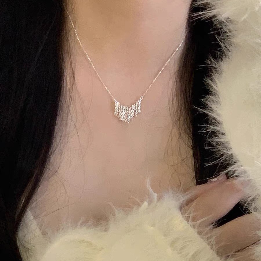 S999 Sterling Silver Gardenia Necklace Sweet Floral