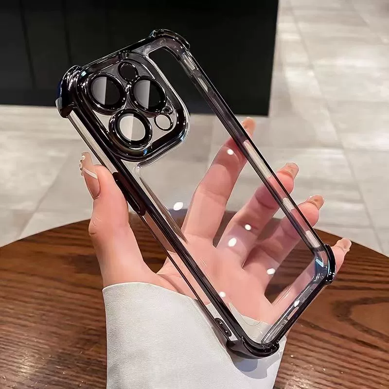Apple, совместимый iPhone17 Pro, воздушное мешок, чехол для телефона, объектив, iPhone 16, iPhone, защита от падения