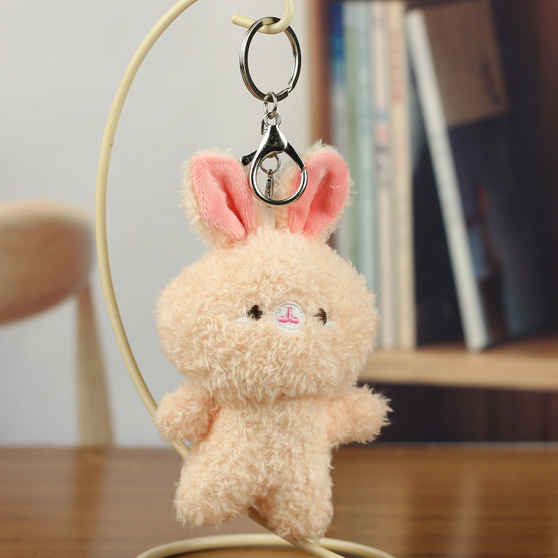 インターネット有名人韓国のかわいいカエルぬいぐるみペンダントヒグマバッグキーホルダーペンダントウサギひよこ人形|undefined