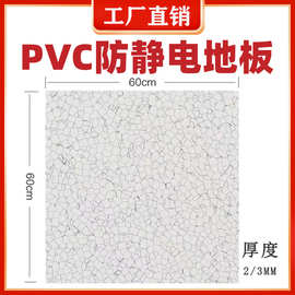 pvc抗防静电地胶2.0厚耐磨地板同质透心通透医院机房工厂车间片材
