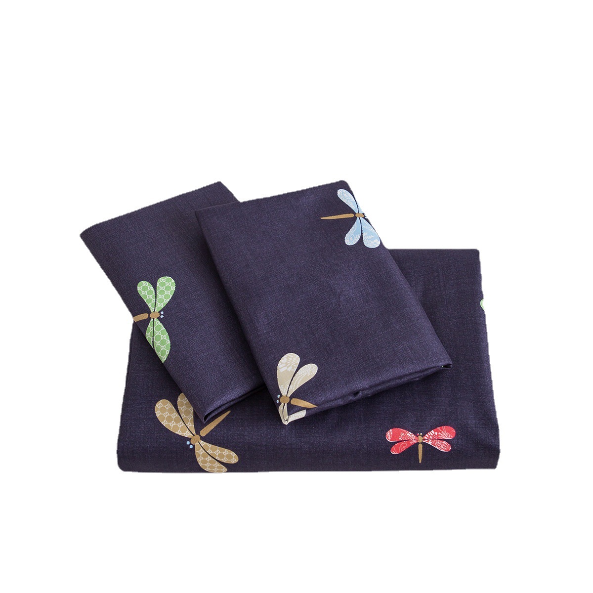 外贸家纺三件套跨境专供床上用品磨毛印花被套套件亚马逊欧美尺寸