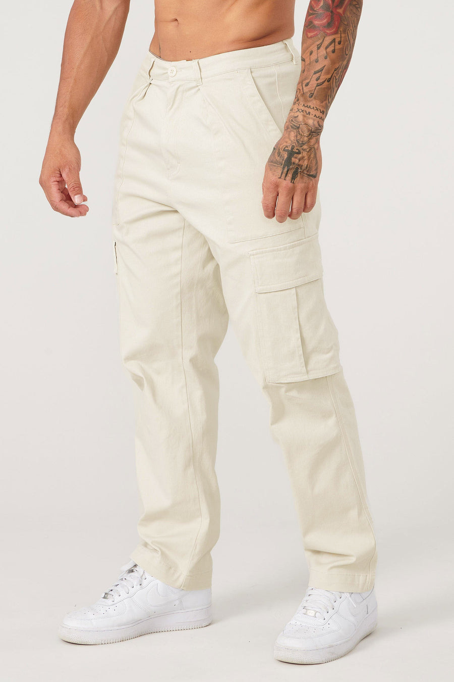 455g Weight Full Length Pants Length Polyester Fabric Type Mid Waist Waist Line Cargo Pants Pants Type Micro-Elastic Elasticity Casual Occasion Loose Fit Type Solid Color Pattern Spring, Autumn Season Men's Gender Simple Style Style Men's Solid Color Simple Style Loose Men's Bottoms 2