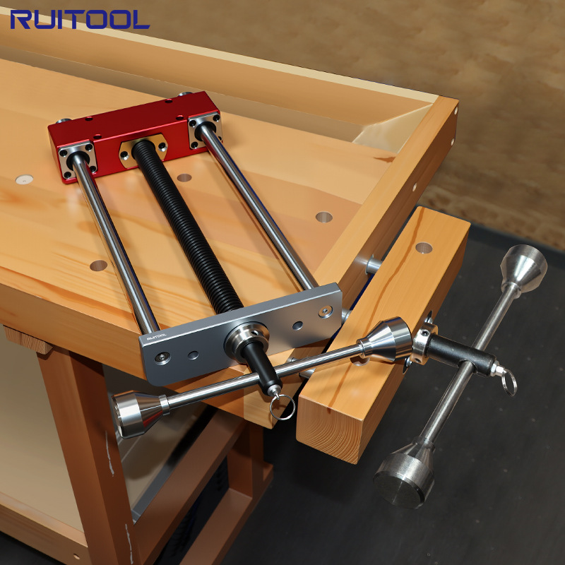 木工桌面惯性虎钳桌钳夹台钳DIY木工桌精密重型虎钳双连杆CNC夹具