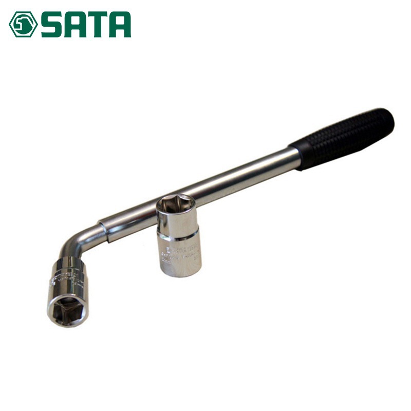 世达3件套L型轮胎扳手多功能汽车维修手动套筒扳手修车工具09531