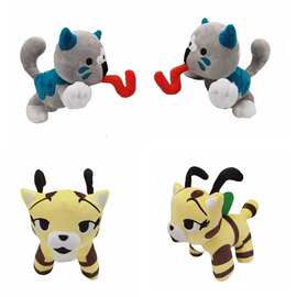 现货跨境新款Cat Bee Plush 波比蜜蜂 毛绒玩具游戏周边波比游戏