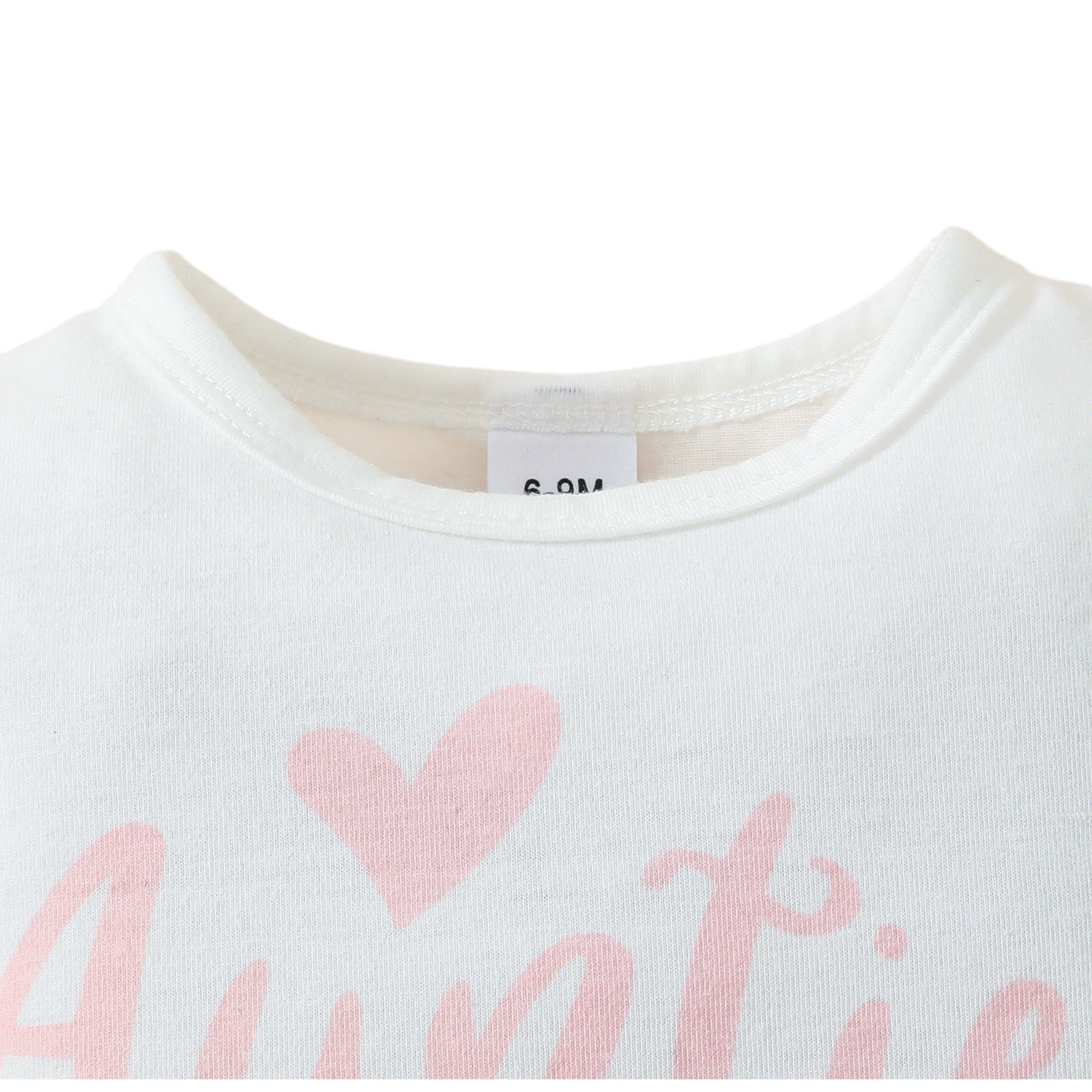 Summer bodysuit with letters, headband