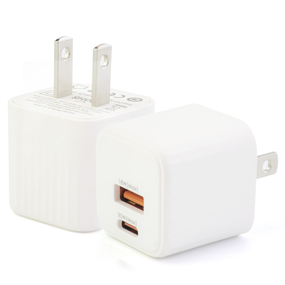 PD20w美规充电头适用iphone12/13苹果手机充电器30w pd快充墙插