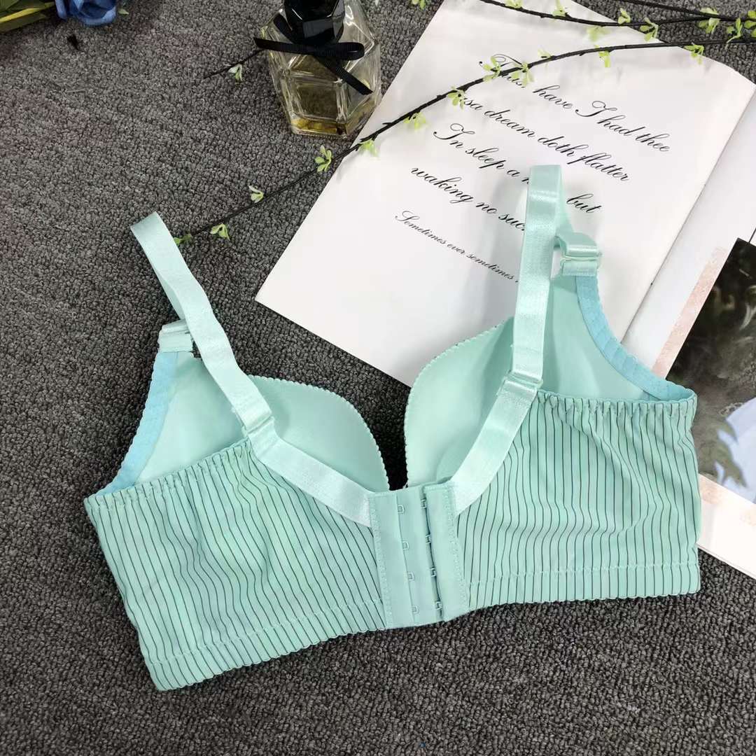 Nuevo Sudeste Asiático brillante ropa interior sin costuras medio grueso de alta calidad se reunieron multi-color multi-tamaño sujetador inalámbrico al por mayor