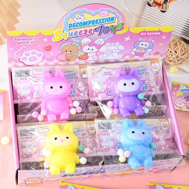 クロスボーダークリエイティブ大型ラブブピンチスローリバウンド減圧座り姿勢かわいいラブブ減圧人気おもちゃ|undefined
