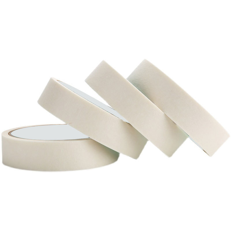 Caja completa de cinta adhesiva de papel de patrón al por mayor adhesivo puede escribir a mano desgarrador de automóviles sin marca de pintura enmascarada cinta adhesiva de patrón blanco