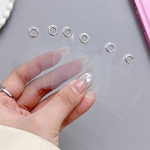 Mobile Phone Lanyard Handring Buckle Patch Mobile Phone Case Accessories Fixed Piece Hanging Piece Transparent Ultra-thin Simple Anti-lost Upgraded