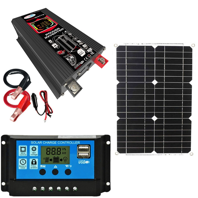 Photovoltaic controller solar-powered, motherboard, 12v, 220v, 300W, 30A, 18W
