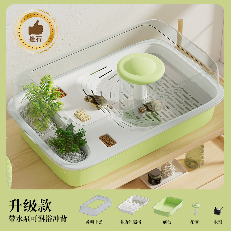 Acuario ecológico paisajístico doméstico de tamaño mediano y pequeño, balcón, sala de estar, tanque de crianza de arroz, granel, venta al por mayor.