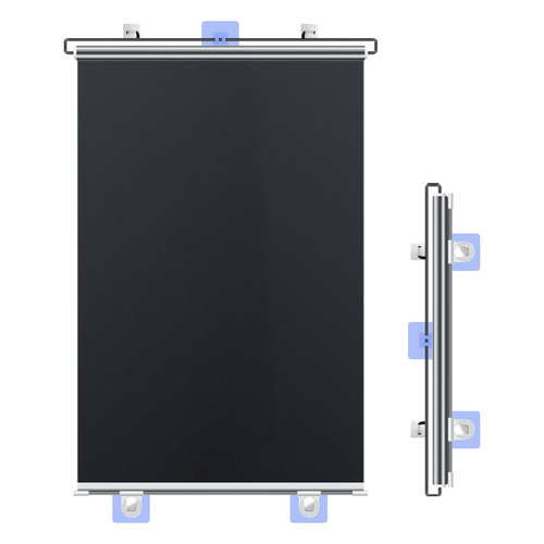 Cat-proof door barrier, outdoor cat-proof fence, jump-proof divider, pet door, automatic retractable pet gate