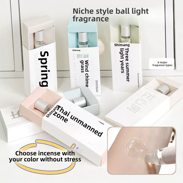 Shiman First Love and You Women's Perfume Student Series Fresh Light Fragrance No Man's Land Roll-On Body Lotion Perfume