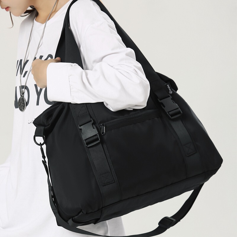 Travel sports bag portable one-shoulder portable pull rod waterproof large capacity computer compartment practical business commuter bag Travel sports bag portable one-shoulder portable pull rod waterproof large capacity computer compartment practical business commuter bag