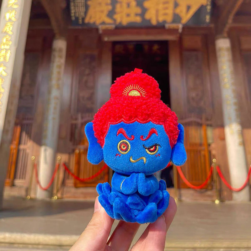 山西文化創造大興山寺大黒天神小仏ぬいぐるみペンダントクリエイティブ人形旅行ギフト親友へ|undefined