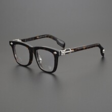 新款眼镜框CH8251黑框素颜板材大框大脸型粗腿全框男女近视架批发