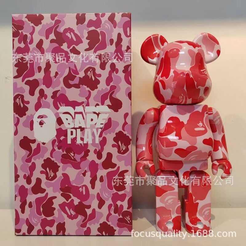 DIY Paint Bape Bearbrick 100 100% 400 400% 1:1 1000% 28cm 70