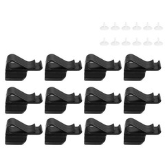 12 pieces black golf push rod clamp push rod fixing clamp golf club holder accessories