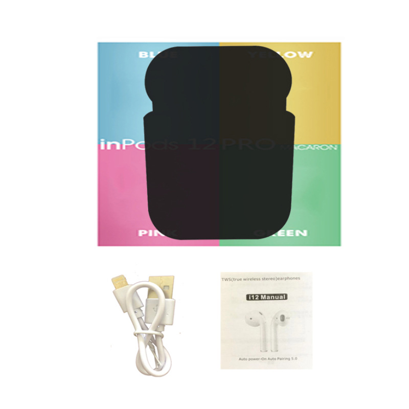 I7s auricular inalámbrico Bluetooth i9s/i12 estéreo 5,0 binaural deportes cinturón almacén i7tts auricular transfronterizo