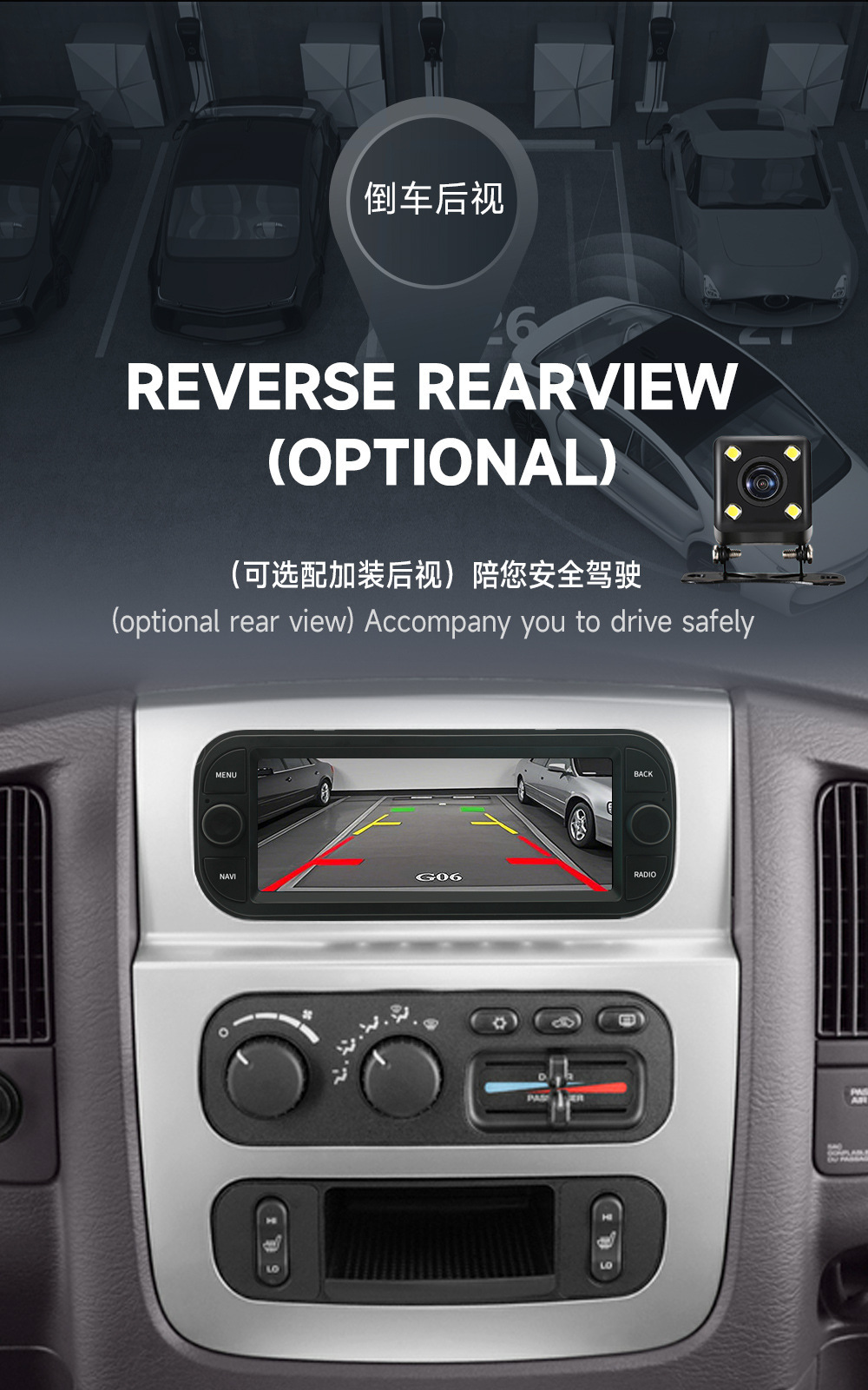 Suitable for Jeep, Dodge, Chrysler Grand Voyager 2012 Model Navigation All-In-One Car Gps Universal Model