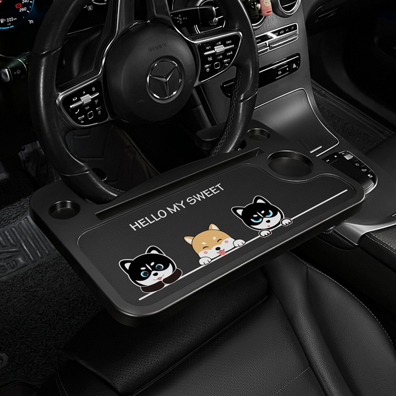 Table Laptop Tablet – Qìchē Car table board - three-puppies-upgraded-thickened-increased-protective-pad
