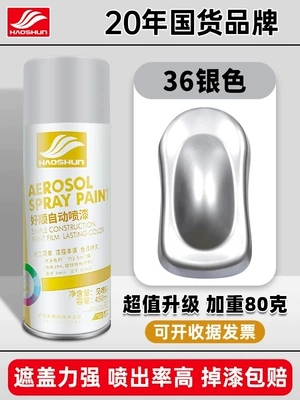 Avtomobil boyası Paint Matte Black Paint That - silver-450mlbottle