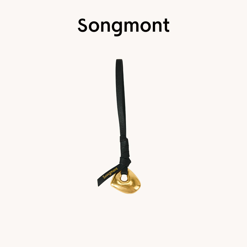 Songmont山下有松无事珠勇气石转运筒虎牙肩带乌朵编织耳机包挂件|undefined
