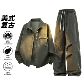 男式夹克;男式衬衫;男式休闲裤