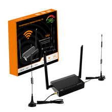 增强信号可拆卸天线4gwifi router 无线插sim卡 lte俄罗 斯路由器