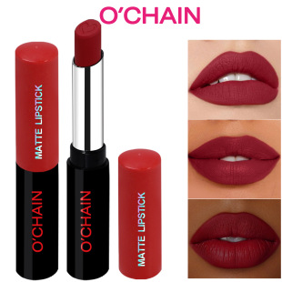 Ochain Cross-Border Velvet Matte Lipstick Matte Waterproof Long-Lasting Non-Fading Non-Fading Non-Stick Cup Lipstick