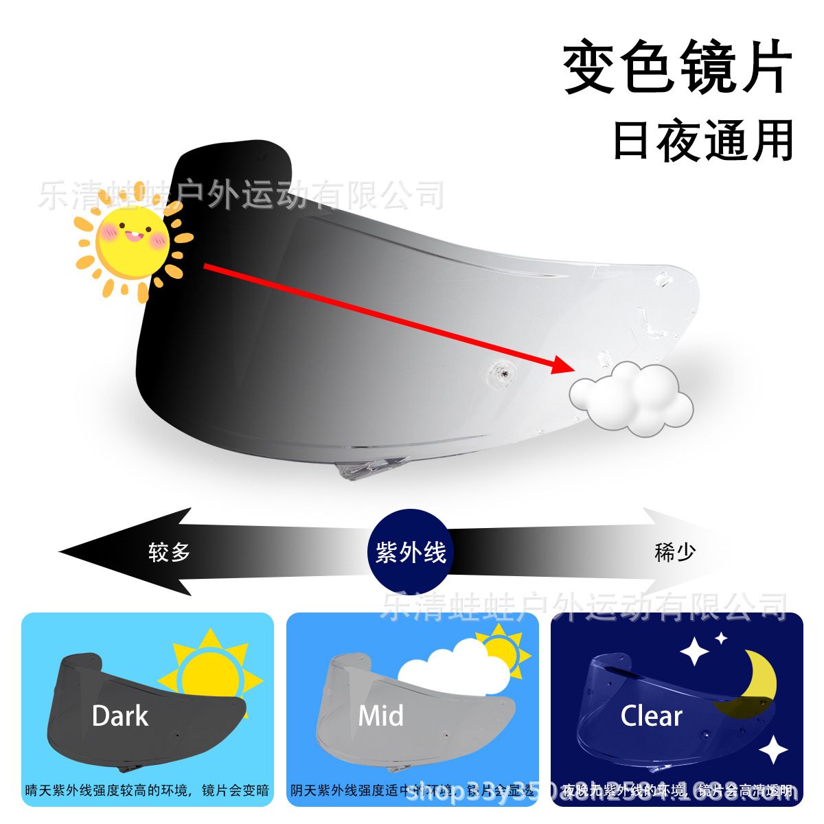 Z7/x14 광변색 (홍차에 투명)