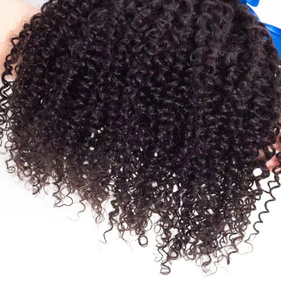 Peruca de moda bulk cabello onda profunda africana pelucca curva espiral cabello YaKi Bundle