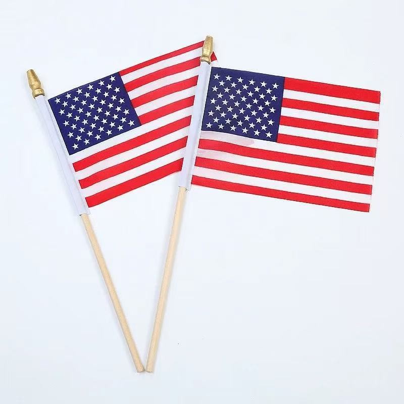 Bandera de Mano de Doble Cara de Poliéster para Animación y Eventos