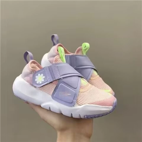Air Jordan 1, модные детские спортивные кроссовки на липучке, осенние, мягкая подошва