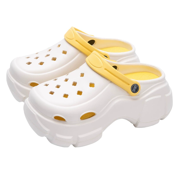 White and yellow